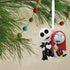 Hallmark Disney Tim Burton's The Nightmare Before Christmas Jack and Sally Christmas Ornament
