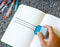 ¾’’ Dashed Handwriting Line Stamp – Writing Aid for Pre-K, Kindergarten & Special Ed -Self Inking Stamp, Rolling, Handheld
