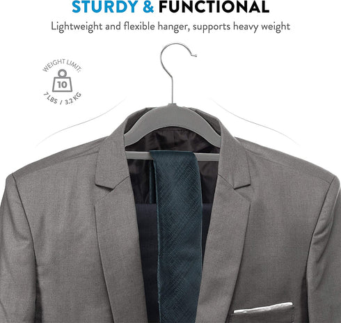 Premium Velvet Hangers with Tie Bar 20-Pack Slim Space Saving Coat Hanger Non Slip Wardrobe Hangers, Clothes Hangers 360° Swivel Hook, Suit, Shirt Dress & Trouser Hangers - Thin Flocked Felt Hangers