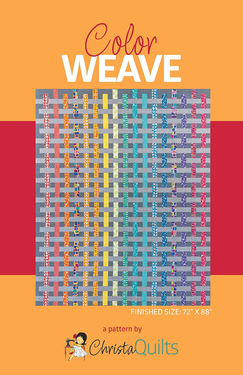 Christa Quilts Color Weave Quilt Pattern