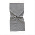 Lykia Turkish Hand Towel Set of 2 - Decorative Hand Towels for Bathroom and Kitchen - 100% Cotton 17x40 Inches - Great for Bath and Farmhouse Boho Style Housewarming Decor Gifts (Black and White)