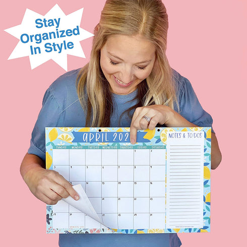 Large Desk Calendar 2022-2023 - Doodle Desk Calendars 2022, Academic Wall Calendar 2022-2023 Large Desktop Calendar 2022 Desk Calendar 11x17, 18 Month Large Wall Calendar 2022-2023