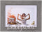 Malden International Designs 3354-46 Picture Frame, 8.5? (W) x 6.5? (H) x .75? (D), Gray, 2 Pieces