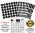 16 Glass Spice Jars Complete Set: 667 Chalkboard & Clear Printed Spice & Pantry Labels - Premier 8 fl Oz Empty Square Bottles w/ Pour/Sift & Coarse Shakers & Airtight Caps - Silicone Funnel Included