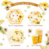 Bee Party Supplies Bumble Bee Party Decorations Sunflower Includes Dinner Plates Dessert Plates Cups Napkins For Birthday kids Baby shower Parties Serves 16