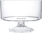 Platter Pleasers Round Trifle Serving Bowl, 6 by 4.5-Inch, Clear