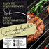 Kitchen Measurement Conversion Chart Modern Farmhouse Design | 8x6 Inch Refrigerator Magnet | Magnetic Kitchen Reference Table w/ Safe Cooking Temperature Guide - Slow Cooker, Instant Pot Cheat Sheet