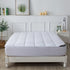 Mattress Pad Pillow Top Mattress Cover Quilted Fitted Mattress Protector 6-24" Deep Pocket Cooling Mattress Topper (Full Size)