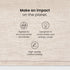 MY DRAP Cotton Luncheon Napkins, Washable and Reusable (25 Napkins, Grey)
