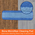 Bona Premium Microfiber Floor Mop, Includes Microfiber Cleaning Pad and Microfiber Dusting Pad