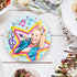 Unique JoJo Siwa Dinnerware Party Bundle | Dinner & Dessert Plates, Luncheon Napkins, Table Cover | Kids Girl Birthday Party Decor Officially Licensed
