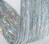47 Inch Hair Tinsel 600 Silver Sparkling Highlights Synthetic Hair Streak BlingHighlights Glitter Extensions