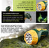 GoGreen GG-113-15RC LED Rechargeable Flashlight, 1 EA, Yellow/Green