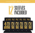 Happy 40th Birthday Decorations for Men, Insulated Can Beverage Sleeve, Birthday Party Favors for Him, 40 Year Old Birthday Gift Ideas, 12-Pack, Black & Gold