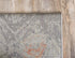 Unique Loom Vita Collection Modern Over-Dyed Center Medallion Vintage Area Rug, 2 ft (2 in) x 3 ft, Gray/Ivory