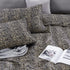 Vonty Satin Sheets Twin Silky Soft Satin Bed Sheets Leopard Print Satin Sheet Set, 1 Deep Pocket Fitted Sheet + 1 Flat Sheet + 1 Pillowcases