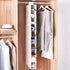 Amazon Basics Hanging Closet Shelf - 10-Tier, Canvas