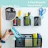 Awesome Office Supplies Black Magnetic Pencil Holder (4-pack) - Strong Magnet Wire Mesh Storage Basket Organizer Organizes Pens, Pencils, Markers for Locker Accessories, Fridge, Cubicle Desk, Offices