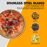 Taco Tuesday 2-Speed Chopper, Perfect For Salsa, Guacamole, Dip, Sauces, Hummus, Stainless Steel Blades, 2-Cup Capacity, Red
