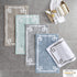 Evan Cotton Tufted Washable Bath Mat , Luxury Solid Bathroom Rugs , 20X30 inches , Grey