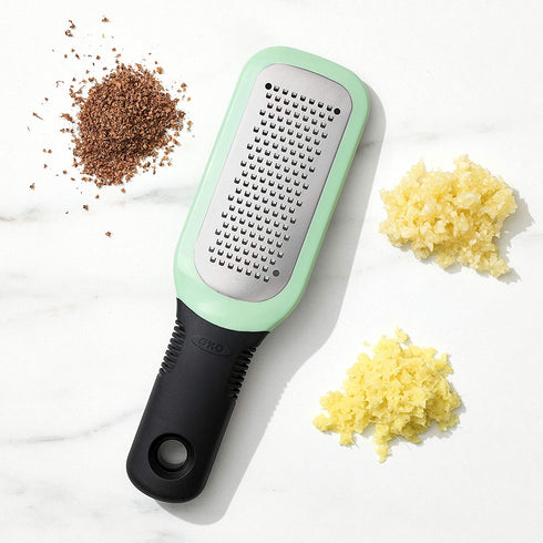 OXO Good Grips Etched Ginger & Garlic Grater, Green,us:one size
