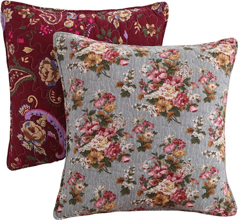 Greenland Antique Chic Dec. Pillow Pair Accessory-Multi, 2 Count (Pack of 1), Multicolor