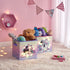 Idea Nuova Disney Minnie Mouse 2 Pack Collapsible Storage 11.5" Cubes with LED Lights