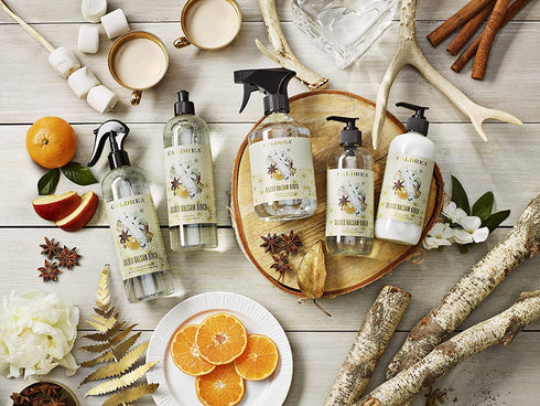 Caldrea Linen and Room Spray Air Freshener, Made with Essential Oils, Plant-Derived and Other Thoughtfully Chosen Ingredients, Gilded Balsam Birch, 16 oz (Packaging May Vary)