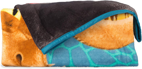 Franco Kids Bedding Super Soft Plush Throw, 46" x 60", How to Train Your Dragon,A39088