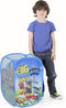 Idea Nuova Nickelodeon Paw Patrol Pop Up Hamper with Durable Carry Handles, 21" H x 13.5" W X 13.5" L, Blue, one Size