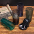18-ounce Acrylic Hiball Glasses Plastic Tumbler, set of 6 Smoke Gray