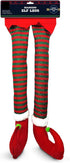 1 Pair Elf Christmas Decorations for Your Vehicle or Fireplace - Hanging Elf Legs for Car Perfect for Holiday Cheer. One Pair Random Style Santa Leg or Elf Leg. STYLE WILL VARY AT RANDOM ELF/SANTA (1)