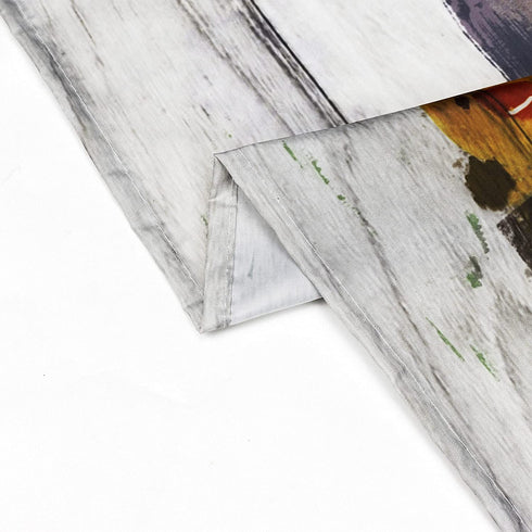 HVEST Funny Cow Get Naked Shower Curtain for Bathroom Decor, Farmhouse Animal Bull Cattle and Sunflower in Retro Bathtub Shower Curtains 72x72 Inches with Hooks Set Waterproof Fabric Bath Accessories