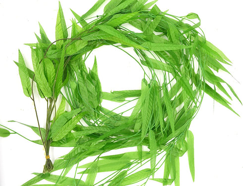 Bird Fiy 50 PCS 376 Feet Artificial Flower Greenery Wicker Rattan Vine Fake Foliage Leaf Flowers Plants Garland Garden Decoration