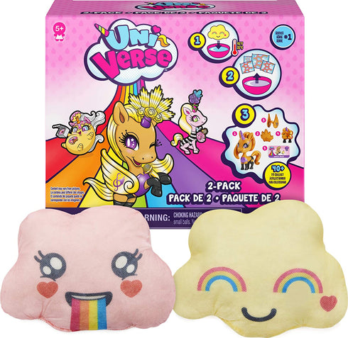 Uni-Verse 2-Pack, Collectible Surprise Unicorns with Mystery Accessories (Styles May Vary)