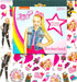 JoJo Siwa Stickers Party Favors - Bundle of 12 Sheets 240+ Stickers