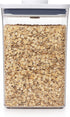 OXO Good Grips POP Container Airtight 4.4 Qt for Flour and More Food Storage, Square, Clear
