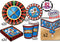 Deluxe Casino Night Theme Party Supplies Set for 20 People, Includes 20 Large Plates, 20 Small Plates, 20 Napkins, 20 Cups & 2 Table Covers - Perfect for Casino Night or Birthday (82 Pieces Total)
