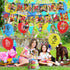 38 Pcs Zenon Farm Theme Birthday Party Decorations,Party Supply Set for Kids with 1 Happy Birthday Banner Garland , 13 Cupcake Toppers, 18 Balloons,6 Spiral for Party Decorations