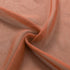 Terracotta Curtains 84 Inch Length for Living Room 2 Panel Sets Rod Pocket Sheer Curtains for Living Room Rust Burnt Orange Red