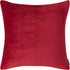 Nautica Home | Plush Euro Collection | Ultra Soft & Cozy Microsuede Decorative European Sham, Zipper Closure, Easy Care Machine Washable, 26" x 26", Red