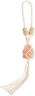 iSTONE Handmade Car Ornament Car Decor Himalayan Salt Healing Crystals Hanging Ornaments for Christmas Party Decor