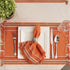 DII Tabletop Collection, Southwest Hacienda Stripe, Napkin Set, 20x20, Sedona Sunset, 6 Piece