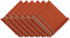 DII Tabletop Collection, Southwest Hacienda Stripe, Napkin Set, 20x20, Sedona Sunset, 6 Piece
