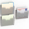 3 Pack - SimpleHouseware Wall Mount Single Pocket File Organizer Holder, Silver