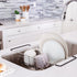 Better Houseware Over Sink Dish Drainer Drying Rack, Stainless Steel, 19.25 x 8.25 x 4.5