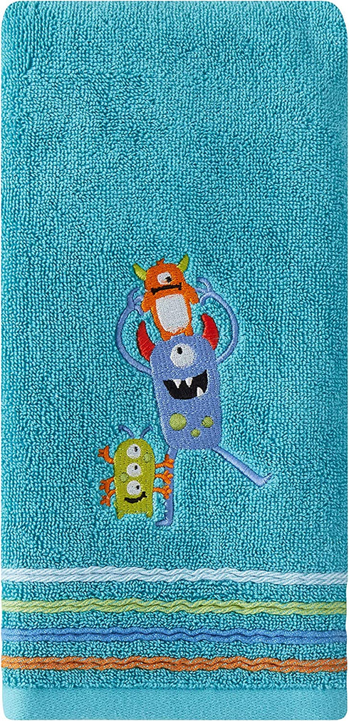 SKL Home Monsters Hand Towel, Jade