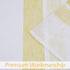 Central Park Sheer Yellow and White Stripe Farmhouse Curtains Boucle Linen Window Curtain Panel Pairs Yarn Dyed Woven 63 Inches Long for Living Room Bedroom 2 Pack Rod Pocket Rustic Living Panels