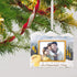 Hallmark Keepsake Christmas Ornament 2021 Year-Dated, On Mountain Time Photo Frame, Porcelain