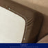 Subrtex Stretch Cushion Covers Couch Cushion Slipcovers RV Seat Covers Chair Loveseat Sofa Cushion Protector Spandex Elastic Furniture Protector for Seat (Small, Coffee)